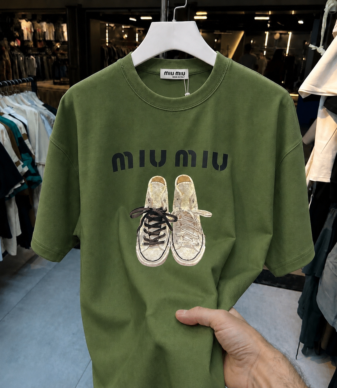 تیشرت اسپورت MIU MIU گرم بالا کد 2615