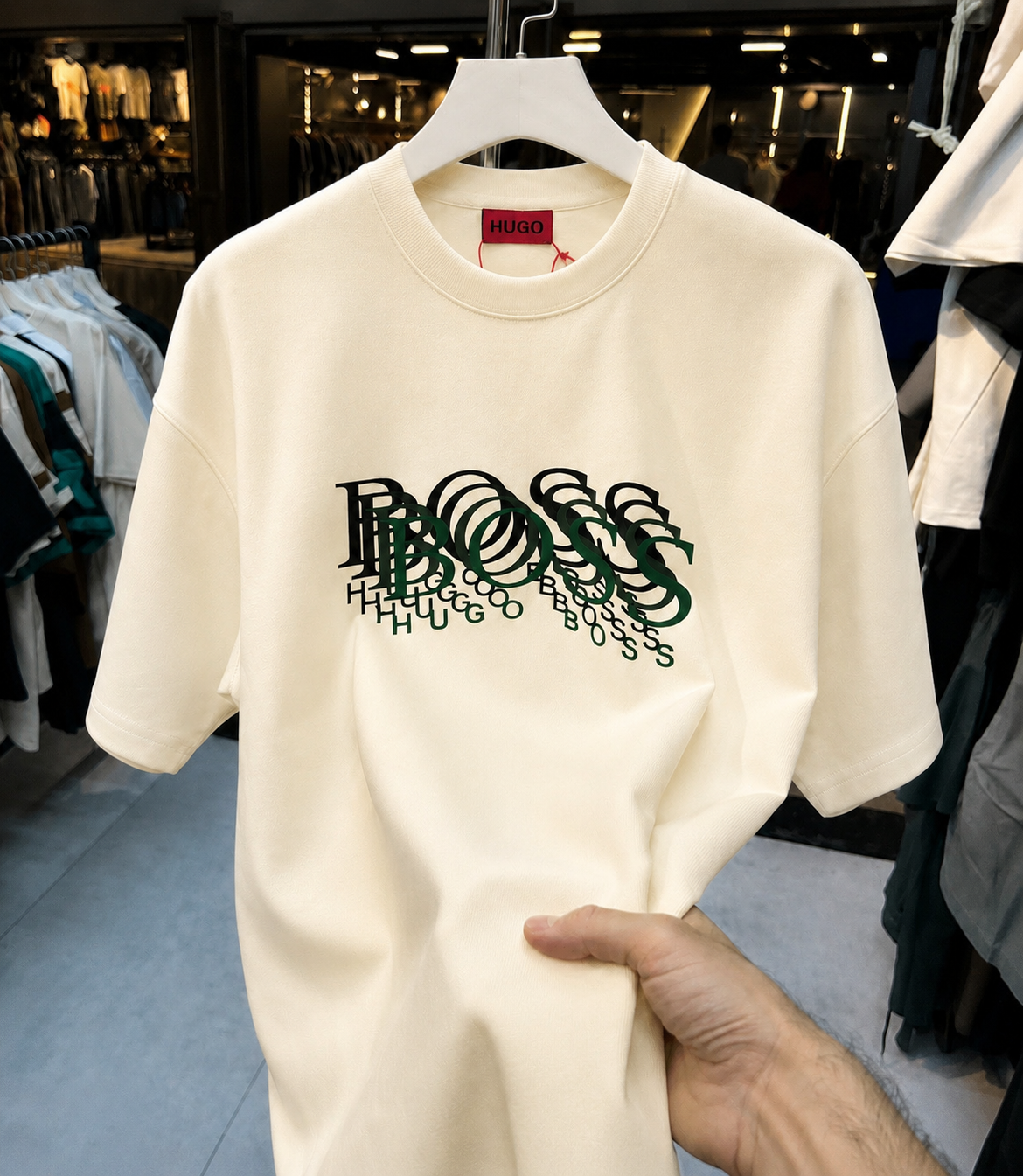 تیشرت اسپورت BOSS گرم بالا کد 2611